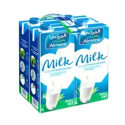 Almarai Full Fat Milk - 1ltr 1×4