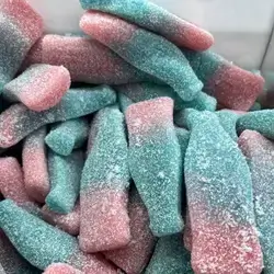 Candy Fizzy Bubble Gum Big Bottles (Sour)