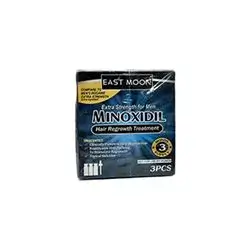 East Moon Extra Strength For Man Minoxidil Hair Regrowth Treatment 3 Pcs