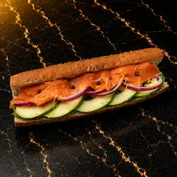 Smoked Salmon Sandwich