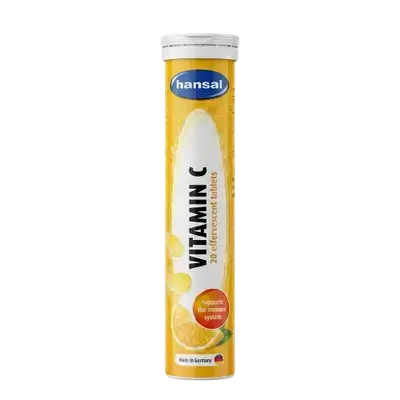 Vitamin C 240mg 20 Effervescent Tablets _ hansal