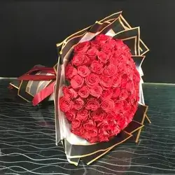 Bouquet Flowers- Red