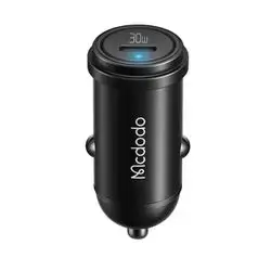 Mcdodo CC-7491 car charger 1x USB-C 30W (black)
