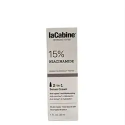 IaCabine 15% Niacinammide 2 in 1 Serum Cream Anti-Spots and Moisturizing 30ml