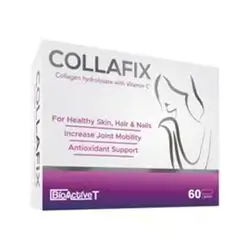 COLLAFIX (Collagen Hydrolysate with Vitamin C) 60 Capsules_BioActivet