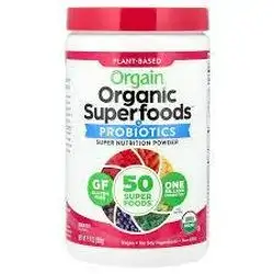 Orgain, Organic Superfoods™ + Probiotics Super Nutrition Powder, Berry