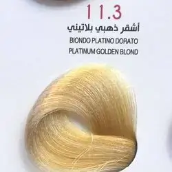 Hair Colour From The Italian Jfi In Elegant Colors - 11.3 Platinium Golden Blond