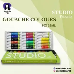 Gouache Colours 10colors x 22ml-STUDIO