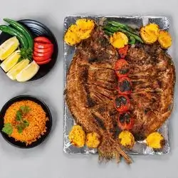 Fish On Charcoal