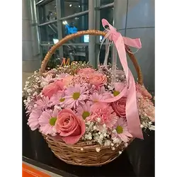 Pink Mix Basket