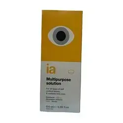 Ia Multipurpose Solution Contact Lense Solution 100Ml + Lens Case