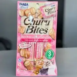 Churu Bites Chicken Recipe wraps Tuna with Salmon Recipe 3 Packs