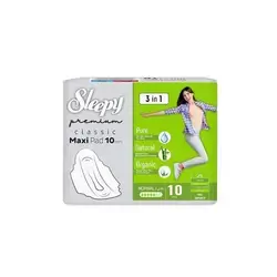 Sleepy Classic Maxi Pad 10mm Normal 10 Pcs