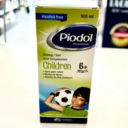 Piodol 250mg / 5ml 100ml +6 years