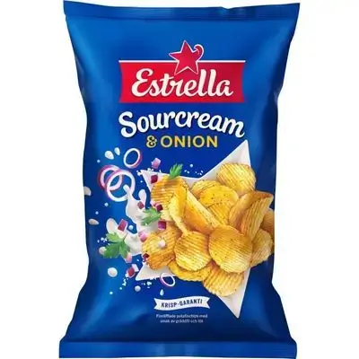 Estrella Sour Cream & Onion Chips 275g - Big bag