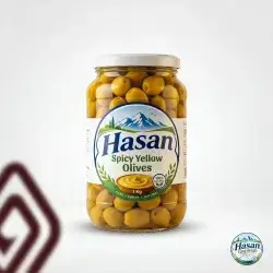 Spicy Yellow Olives