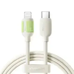 Joyroom S-A53 30W USB-C - Lightning cable fluorescent
