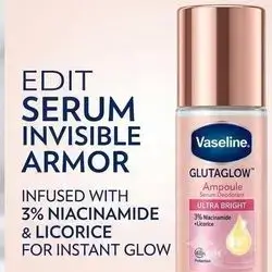 Vaseline GlutaGlow Ampoule Serum Deodorant Ultra Bright (45 ml)