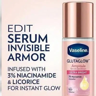 Vaseline GlutaGlow Ampoule Serum Deodorant Ultra Bright (45 ml)