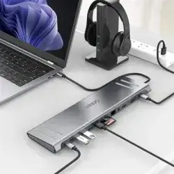 Onten OTN-9199AType: 13-in-1 USB-C Docking Station