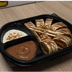 Kinder Brownies Sushi