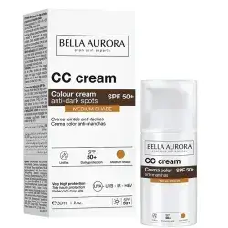 bella aurora cc cream spf medium shade