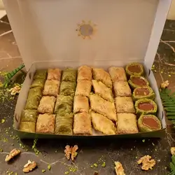 Baklava With Pistachios And Walnuts