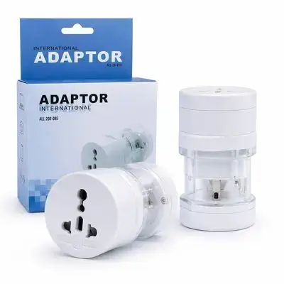 International Travel Adapter, Electric Plug Power Socket Adapter Middle East, EU, UK, US, AU