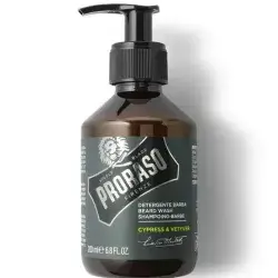 Proraso beard shampoo cypress & vetyver 200 ml