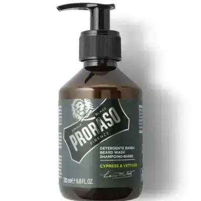 Proraso beard shampoo cypress & vetyver 200 ml