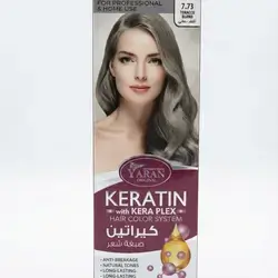 YARAN KERATIN with KERA PLEX HAIR COLOR SYSTEM - 7.73 TOBACCO BLOND