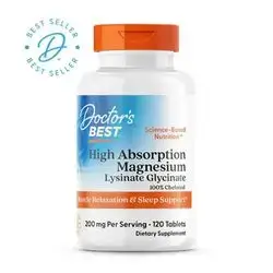 Doctor's Best - High Absorption Magnesium - 120 tabletet