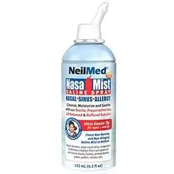 Neil Med Nasal mist saline spray ultra gentle tip for ages 1 and up
