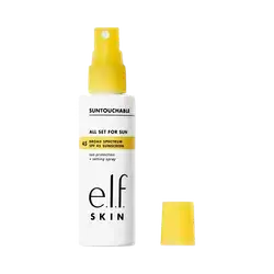 All Set For Sun Broad Spectrum SPF45 Sunscreen + Setting Spray 60ml _ e.l.f