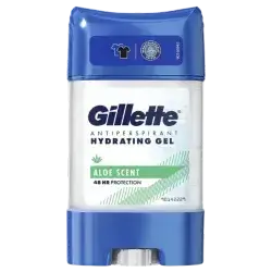 Gillette Hydrating Gel Aloe Scent Doedorant Stcik 70ml //جل جيليت المرطب برائحة الصبار مزيل العرق 70 مل