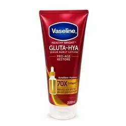 Vaseline Healthy Bright Gulta-Hya Serum Burst Lotion PRO-AGE RESTORE 70X 300ML