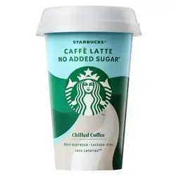 Starbucks Caffe Latte No added sugar lactose 220ml