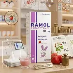 RAMOL Paracetamol 120 mg Oral Suspension