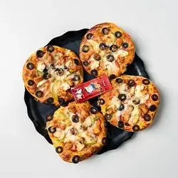 Mini Meat Pizza - 4 Pesce