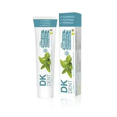 Dkdent Vegan Mint Extract Fluoride-Free Toothpaste 75 Ml