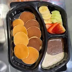 Mini Pancake With Nutella