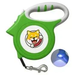 Retractable Leash & Light 5M