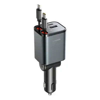 Joyroom 50W 4-in-1 Car Charger (Type-C & Lightning)