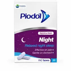 Piodol Night ( paracetamol 500mg + diphenhydramine 25mg) tablet