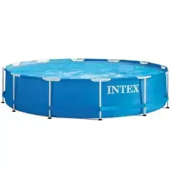 Ntex 12Ft*30 In Round Metal Frame Pool ( 366 Cm * I76 Cm )