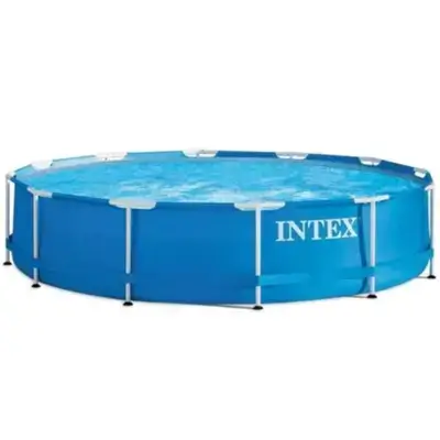 Ntex 12Ft*30 In Round Metal Frame Pool ( 366 Cm * I76 Cm )