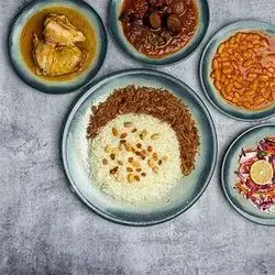 Rice With Boiled Fresh Chicken