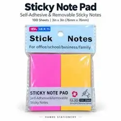 Stick note paper,100 sheets ,mini.