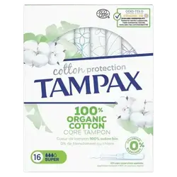 Cotton Protection Super Tampons Applicator 16pieces _ TAMPAX