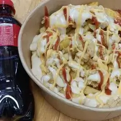 Chicken Rice Fries Meal